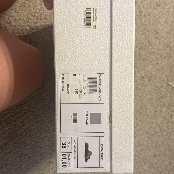 Dior wander slide sz 38 army green - Picture 9 of 9